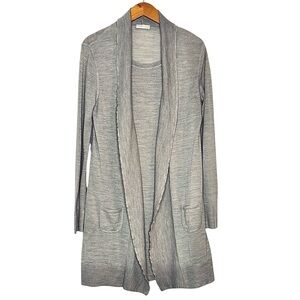 Rodika Zanian Alpaca Merino Wool Blend Dress or Tunic w/ Attached Cardigan
